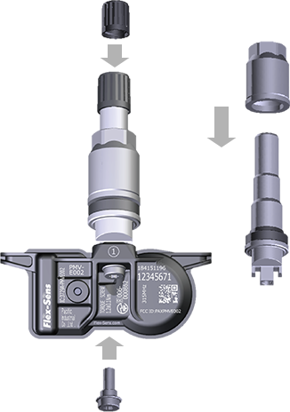 Clamp-In Type Flex-Sens